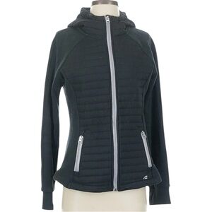 Road Runner Women's Black Quilted Puffer Jacket Size Large
